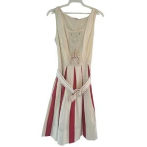 Anthropologie Fit and Flare Snack Dress Size 4